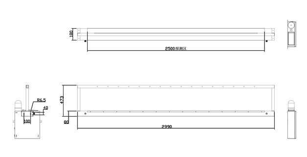 LX-9006-3米平台式检针器 带位置指示灯.jpg